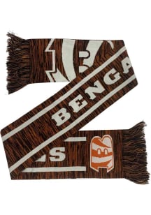 Forever Collectibles Cincinnati Bengals Big Logo Wordmark Mens Scarf