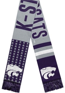 Forever Collectibles K-State Wildcats Reversible Thematic Mens Scarf