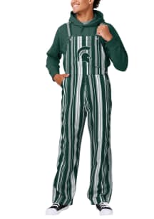 Forever Collectibles Michigan State Spartans Mens Green Pinstripe Pants