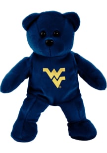Forever Collectibles West Virginia Mountaineers  Solid Color Bear Plush