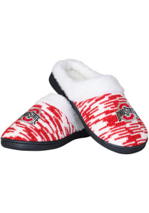 Colorblend Ohio State Buckeyes Womens Slippers - Red