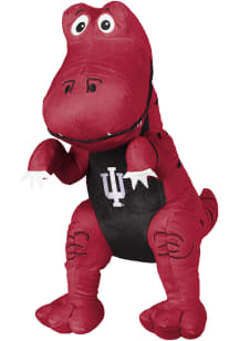 Forever Collectibles Red Indiana Hoosiers 12in Dinosaur Plush