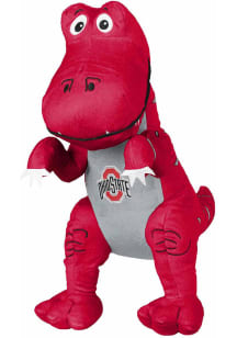 Forever Collectibles Red Ohio State Buckeyes 12in Dinosaur Plush