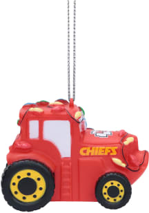 Kansas City Chiefs Vinyl Tractor Ornament