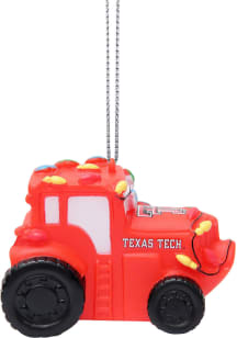 Texas Tech Red Raiders Vinyl Tractor Ornament