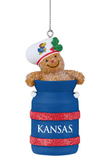 Kansas Jayhawks Milk Jug Ornament