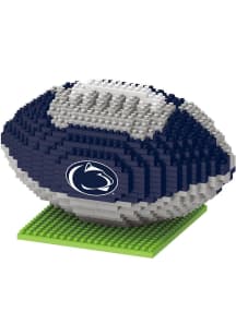 Forever Collectibles Navy Blue Penn State Nittany Lions 3D Mini BRXLZ Football Puzzle