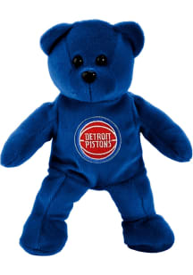 Forever Collectibles Detroit Pistons  Solid Color Bear Plush