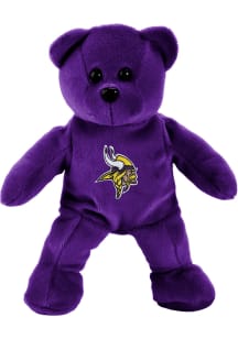Forever Collectibles Minnesota Vikings  Solid Color Bear Plush