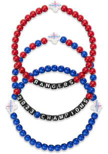 Forever Collectibles Texas Rangers 2023 World Series Champs Womens Bracelet