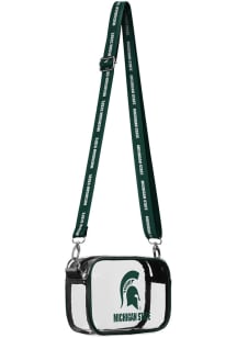 Michigan State Spartans Forever Collectibles Clear Camera Clear Bag - Green