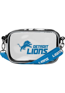 Forever Collectibles Detroit Lions Blue Clear Camera Clear Bag