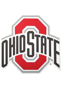 Red Ohio State Buckeyes 18 Inch Big Logo Foam Sign