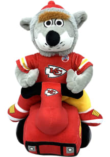 Kansas City Chiefs Forever Collectibles  Mascot 4 Wheeler Plush - Red