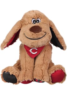 Cincinnati Reds Forever Collectibles  Bandana Puppy Plush - Red