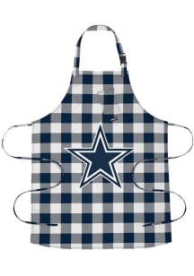 Dallas Cowboys Buffalo Plaid BBQ Apron