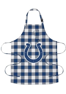 Indianapolis Colts Buffalo Plaid BBQ Apron