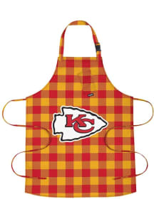 Kansas City Chiefs Buffalo Plaid BBQ Apron