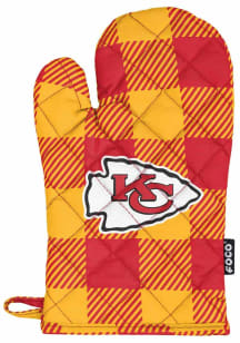 Kansas City Chiefs Buffalo Plaid BBQ Grill Mitt