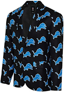 Forever Collectibles Detroit Lions Mens Blue All Over Light Weight Jacket