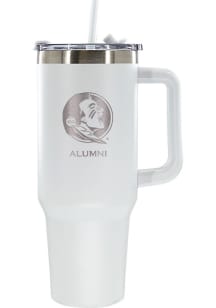 Florida State Seminoles Alumni 40oz Stainless Steel Tumbler - White