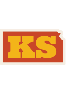 Kansas 3 inch - 4 inch in size Stickers