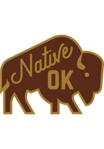 Oklahoma 3 inch - 4 inch in size Stickers