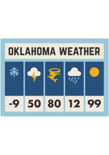 Oklahoma 3 inch - 4 inch in size Stickers