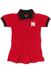 Baby Girls  Nebraska Cornhuskers  Short Sleeve Dress