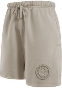 Pro Standard Chicago Cubs Mens Tan Neutral Shorts