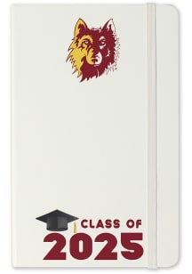 Northern State Wolves Class of 25 team logo Notebook and Folder - White