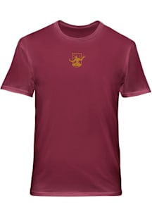 Detroit City FC Maroon Wordmark Short Sleeve Fashion T Shirt