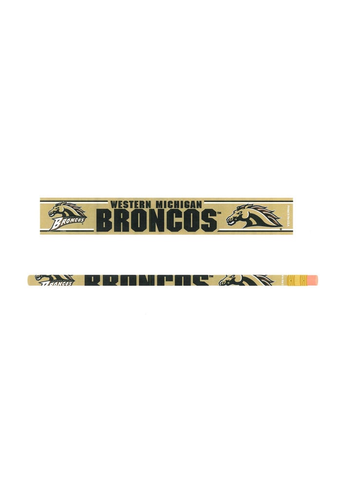 Western Michigan Broncos 6 Pack Pencil