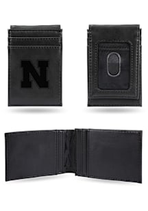 Nebraska Cornhuskers Laser Engraved Mens Bifold Wallet