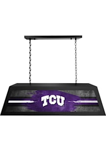 TCU Horned Frogs Long Black Billiard Lamp