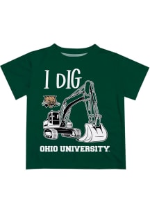 Ohio Bobcats Infant Excavator Short Sleeve T-Shirt Green
