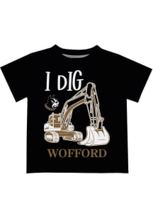 Wofford Terriers Infant Excavator Short Sleeve T-Shirt Gold