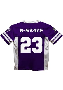 Vive La Fete K-State Wildcats Youth Purple Wilson Football Jersey