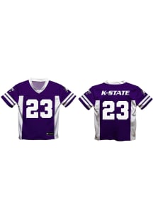 K-State Wildcats Toddler Purple Wilson Football Jersey