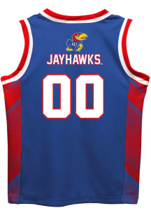 Kansas Jayhawks Toddler Blue Kevin Jersey Basketball Jersey