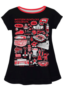 Vive La Fete Western Kentucky Hilltoppers Infant Girls Impressions Short Sleeve T-Shirt