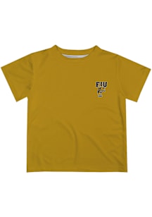 Vive La Fete FIU Panthers Infant Impressions Short Sleeve T-Shirt Gold
