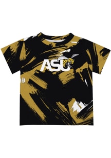 Alabama State Hornets Infant Paint Brush Short Sleeve T-Shirt Gold