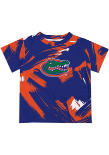 Florida Gators Infant Paint Brush Short Sleeve T-Shirt Blue