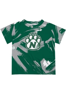 Northwest Missouri State Bearcats Infant Paint Brush Short Sleeve T-Shirt Green