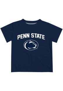 Penn State Nittany Lions Youth Navy Blue Henry Arch Mascot Short Sleeve T-Shirt