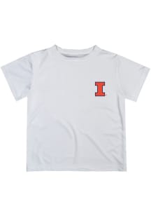 Infant Illinois Fighting Illini White Vive La Fete Impressions Short Sleeve T-Shirt