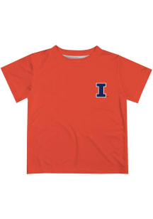 Infant Illinois Fighting Illini Orange Vive La Fete Impressions Short Sleeve T-Shirt