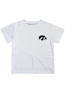 Infant Iowa Hawkeyes White Vive La Fete Impressions Short Sleeve T-Shirt