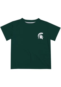 Infant Michigan State Spartans Green Vive La Fete Impressions Short Sleeve T-Shirt